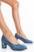 PANTOFI ALBASTRU PICASSO PIELE NATURALA 1S77500