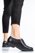 PANTOFI CASUAL DAMA PIELE NATURALA NEGRI 3730BIH