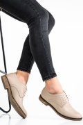 PANTOFI BEJ PIELE NATURALA 1S7717
