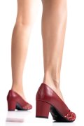 PANTOFI VISINII PIELE NATURALA 1PC585
