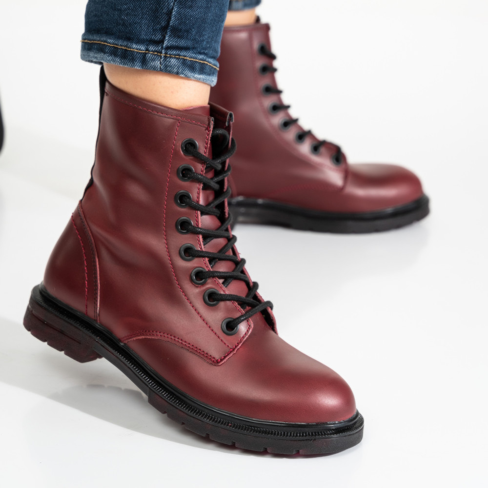 WRANGLER, GHETE DAMA PIELE NATURALA  BORDO WS77L02560A