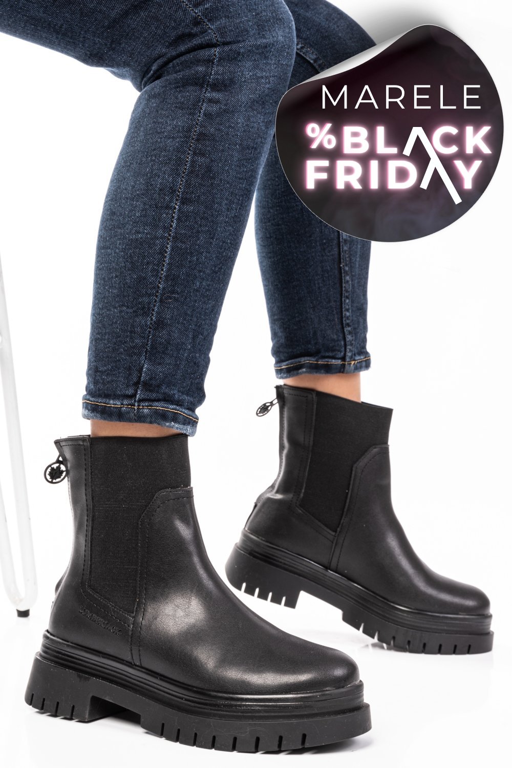 LUMBERJACK, GHETE BLACK MILKY