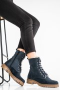 GHTE DAMA IMBLANITE PIELE NATURALA INTOARSA BLEUMARIN WS77H68H01