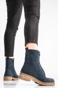 GHTE DAMA IMBLANITE PIELE NATURALA INTOARSA BLEUMARIN WS77H68H01