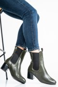 GHETE DAMA PIELE NATURALA OLIVE 8S77585