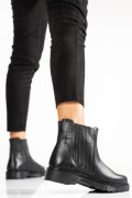GHETE FEMEI PIELE NATURALA NEGRE 6S77645