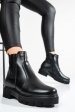 Ghete dama piele naturala negre 9s7759