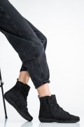 GHETE NEGRE PIELE NATURALA D152910