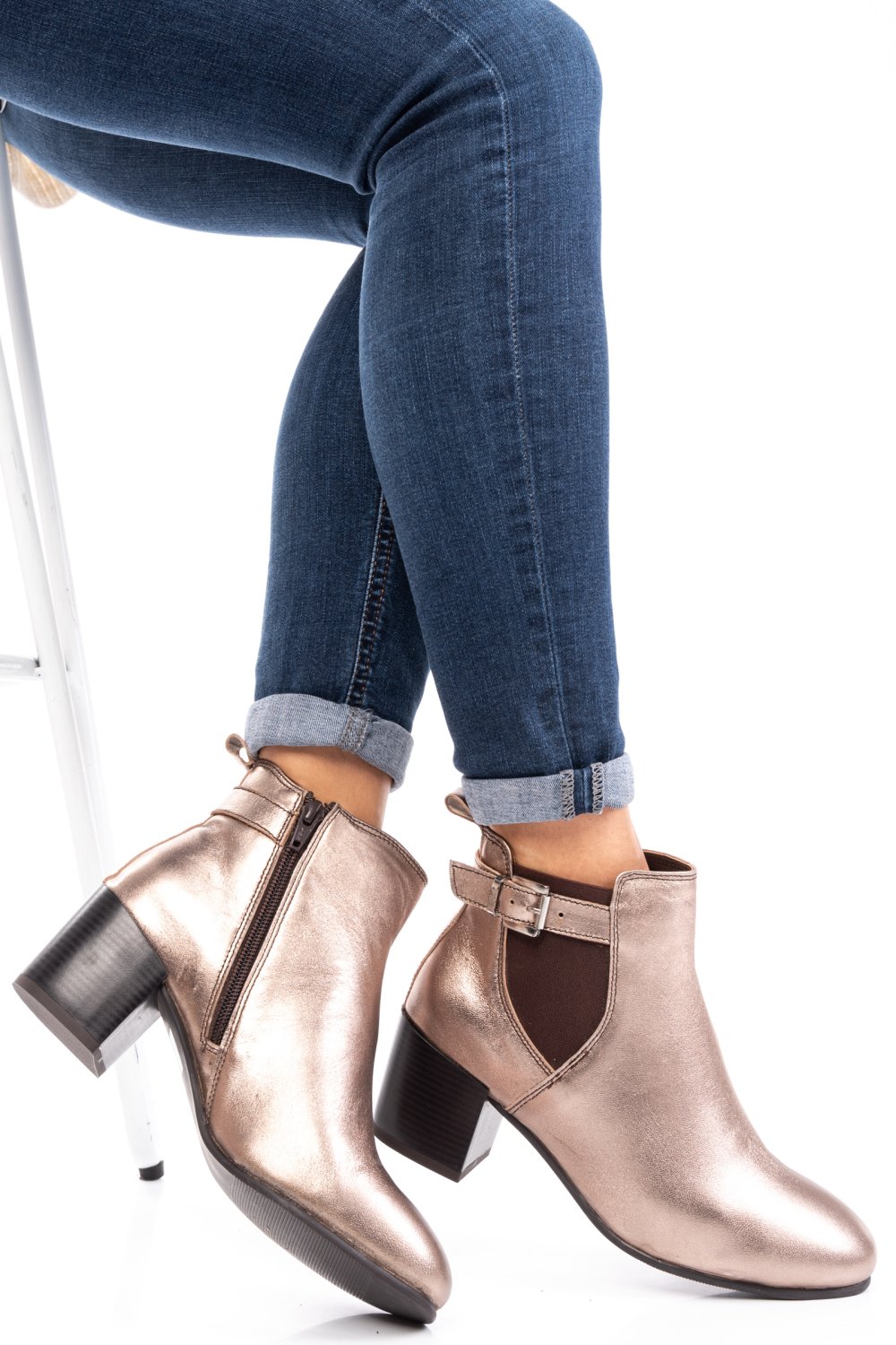 GHETE AURII FEMEI PIELE NATURALA 8S77788