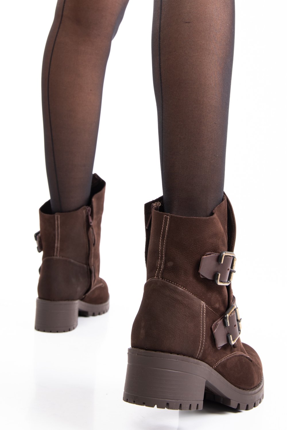 GHETE DAMA PIELE NATURALA MARO 1S7792887NBK