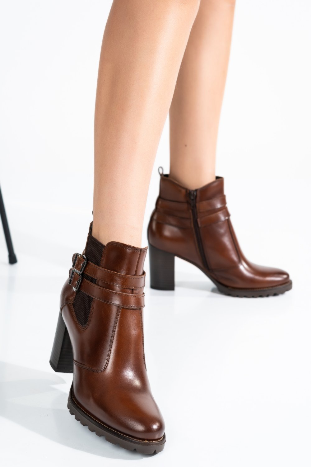 GHETE DAMA PIELE NATURALA MARO 6S77166