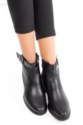 GHETE NEGRE PIELE NATURALA CARMEN