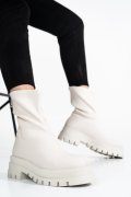GHETE ALBE PIELE NATURALA 2S7754