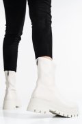 GHETE ALBE PIELE NATURALA 2S7754