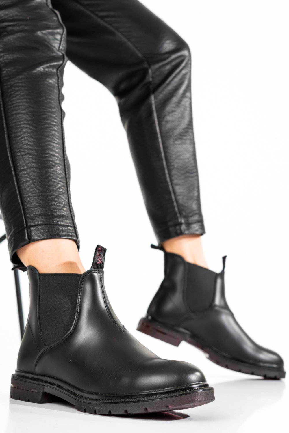 WRANGLER, GHETE DAMA PIELE NATURALA BLACK WL02562A