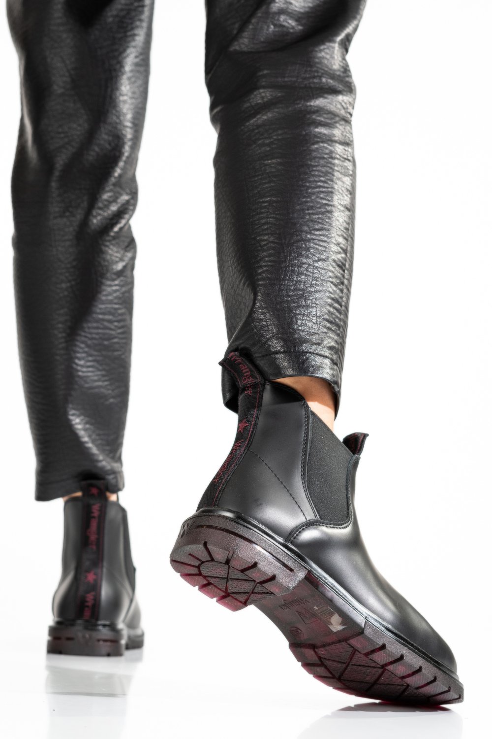 WRANGLER, GHETE DAMA PIELE NATURALA BLACK WL02562A