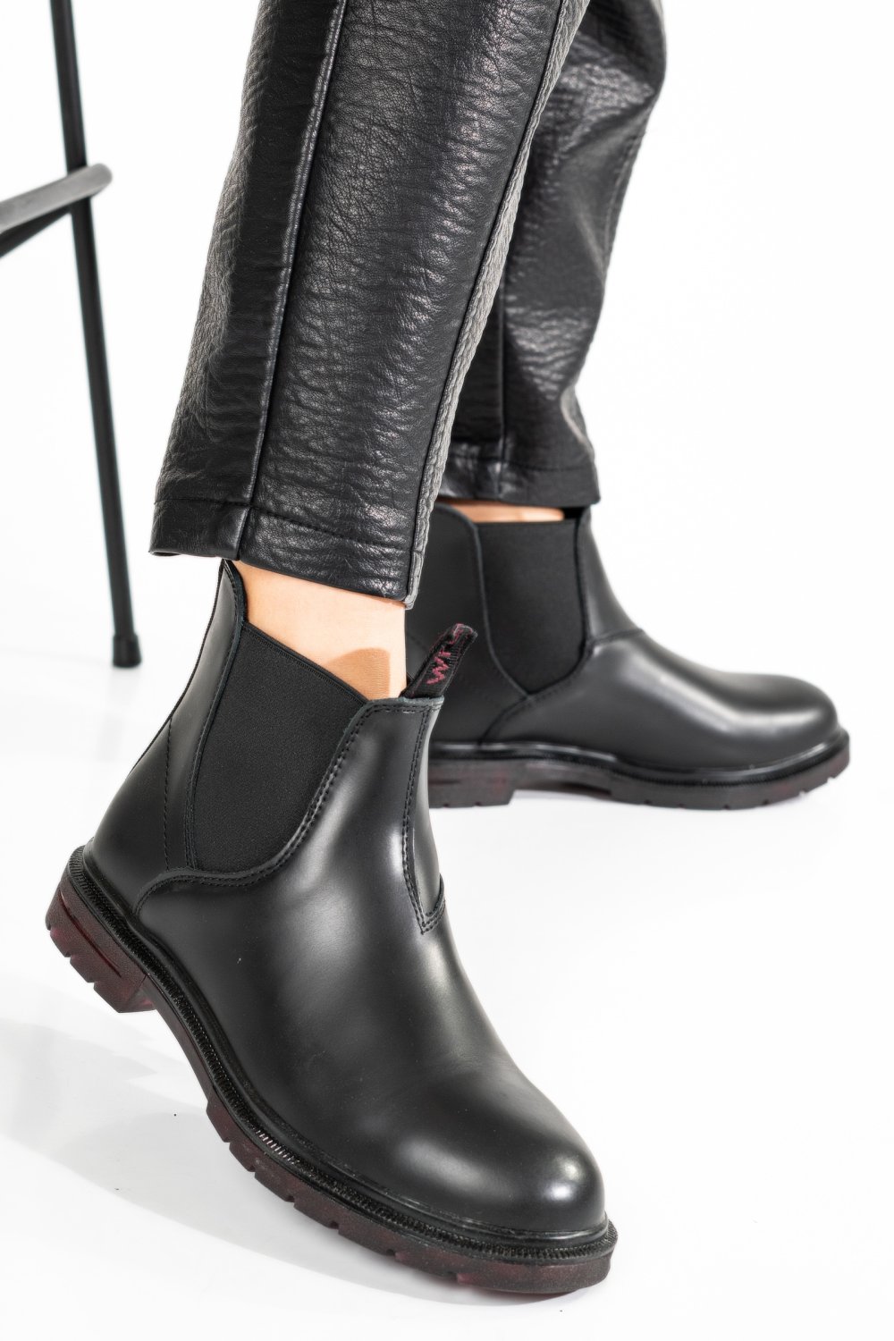 WRANGLER, GHETE DAMA PIELE NATURALA BLACK WL02562A