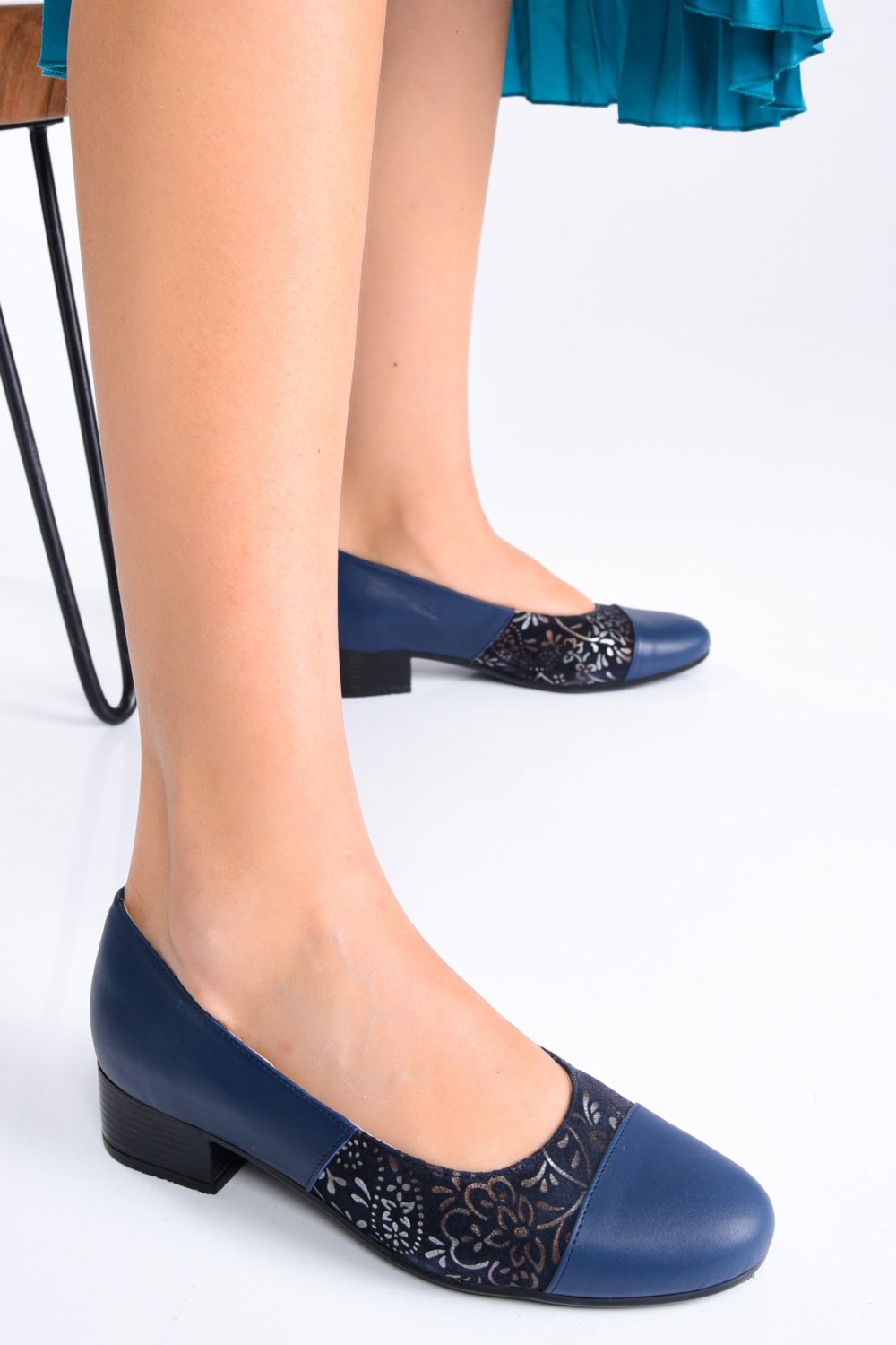 PANTOFI BLEUMARIN PIELE NATURALA 1S77200