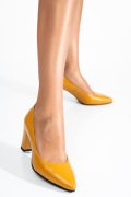 PANTOFI MUSTAR PIELE NATURALA 1S77699