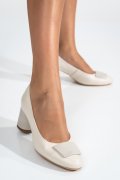 PANTOFI BEJ PIELE NATURALA 1S77510X