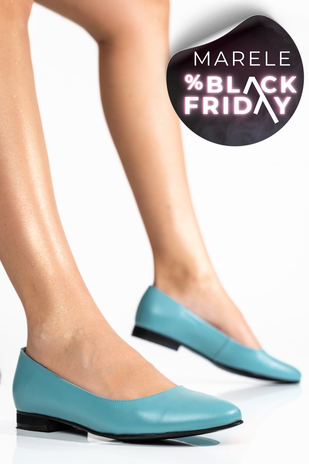 BALERINI TURCOAZ PIELE NATURALA 4S7755