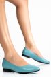 Balerini turcoaz piele naturala 4s7755