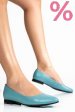 Balerini turcoaz piele naturala 4s7755