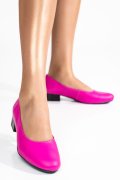 PANTOFI FUCHSIA PIELE NATURALA 2PC040