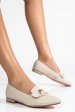 Mocasini bej piele naturala 4pc60