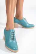 BOTINE BLEU PIELE NATURALA 0PC17