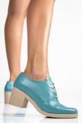 BOTINE BLEU PIELE NATURALA 0PC17