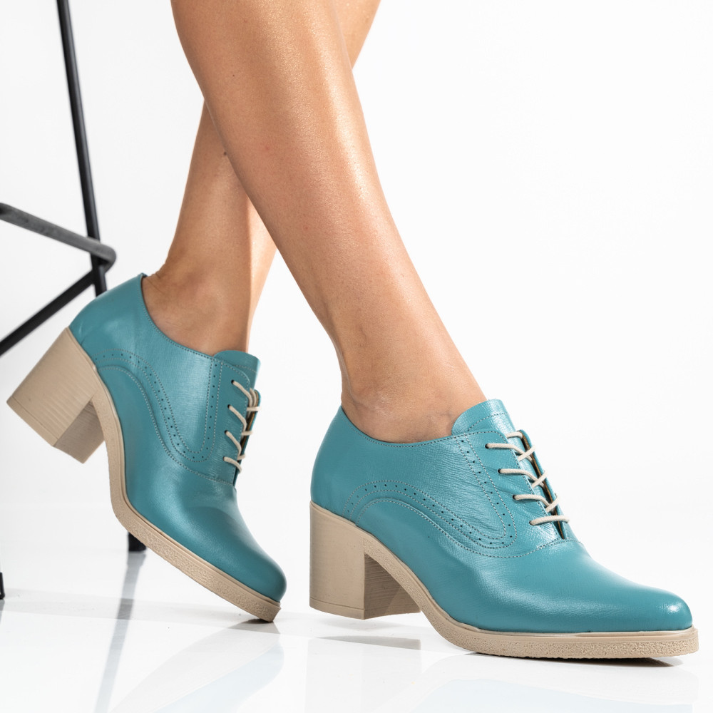 BOTINE TURCOAZ PIELE NATURALA 0PC17