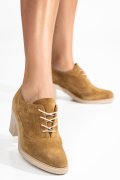 BOTINE MARO PIELE NATURALA INTOARSA 0PC17