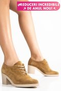 BOTINE MARO PIELE NATURALA INTOARSA 0PC17