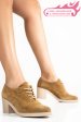 Botine maro piele naturala intoarsa 0pc17