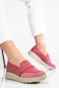 MOCASINI PINK PIELE NATURALA 2PC022