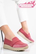 MOCASINI PINK PIELE NATURALA 2PC022