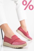 MOCASINI PINK PIELE NATURALA 2PC022