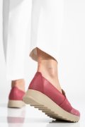 MOCASINI PINK PIELE NATURALA 2PC022