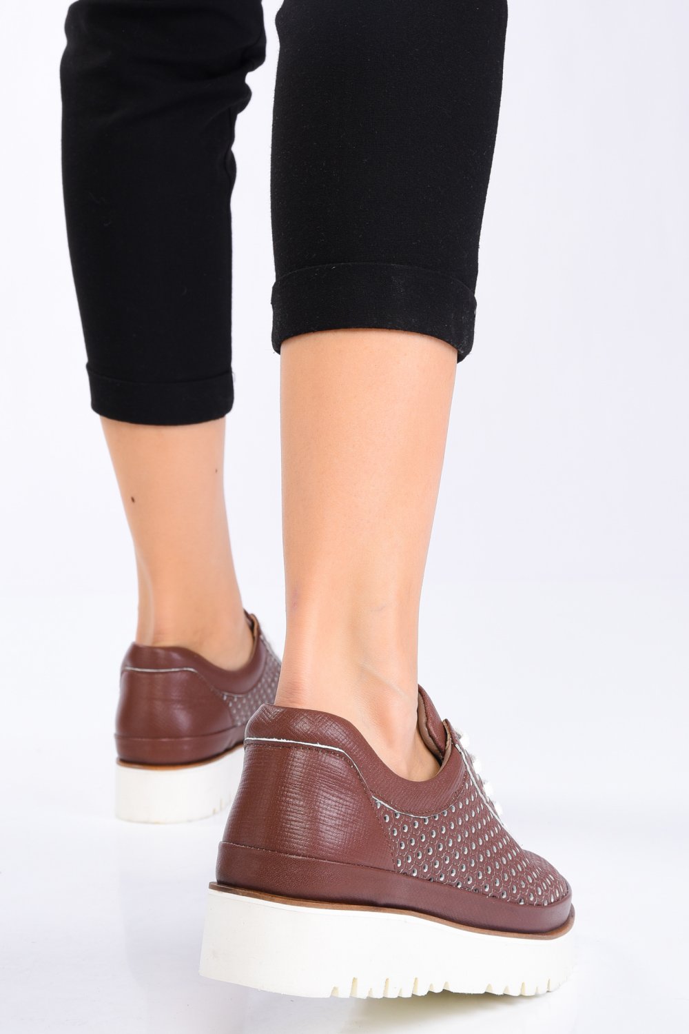 PANTOFI SPORT MARO PIELE NATURALA 1S779YA-103