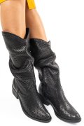 CIZME NEGRE PIELE NATURALA 2S7721821NP
