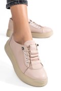 PANTOFI SPORT NUDE PIELE NATURALA 2S7731683NP