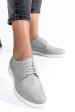 Pantofi gri piele naturala 2s7711697np