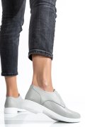 PANTOFI GRI PIELE NATURALA 2S7711697NP