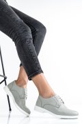 PANTOFI GRI PIELE NATURALA 2S7711697NP