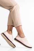 PANTOFI ROZ PIELE NATURALA APCK550