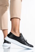 PANTOFI NEGRI PIELE NATURALA AKD23039