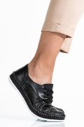 PANTOFI NEGRI PIELE NATURALA APCKG02