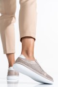 PANTOFI SPORT NUDE PIELE NATURALA ASPKD003