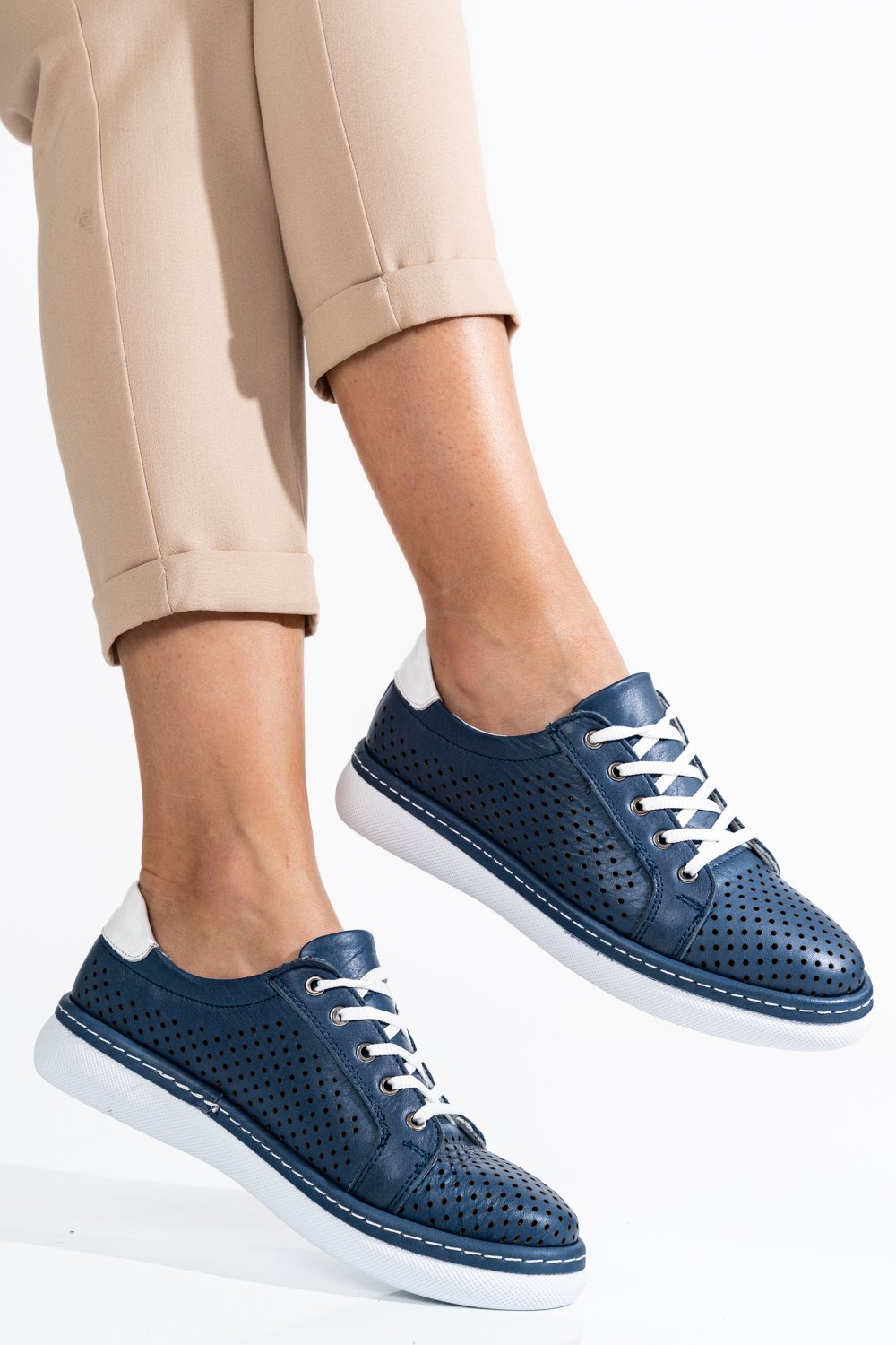 PANTOFI SPORT BLEUMARIN PIELE NATURALA ASPKD003